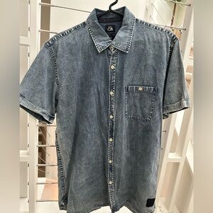 Dark Rituals denim acid party shirt men’s L